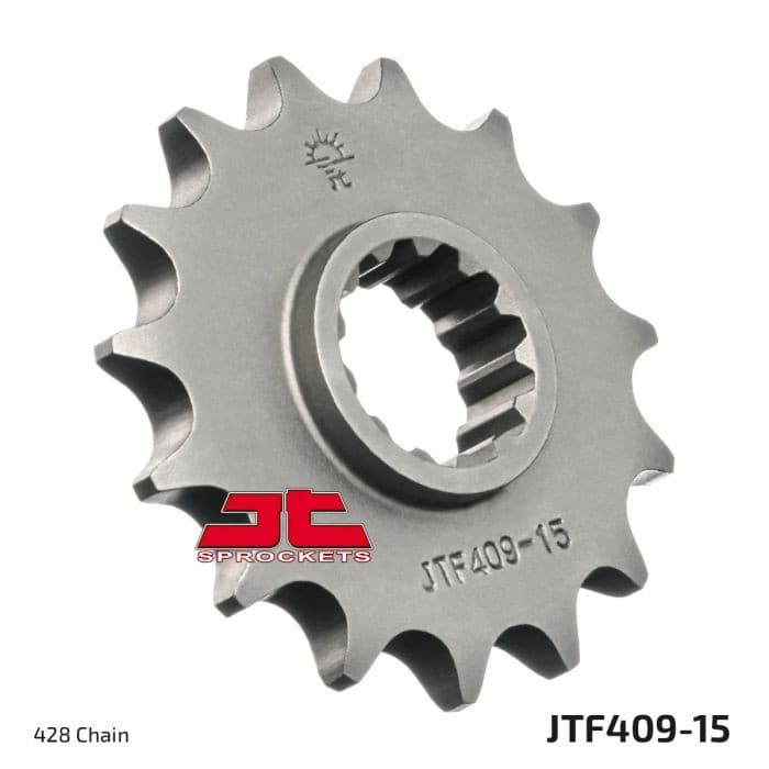 JT Sprockets Front Cs Sprocket Steel 15T-428 Kawasaki/Suzuki