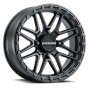 Raceline Krank XL Wheel 22X7 4/156 3.5+3.5 (0MM) Black