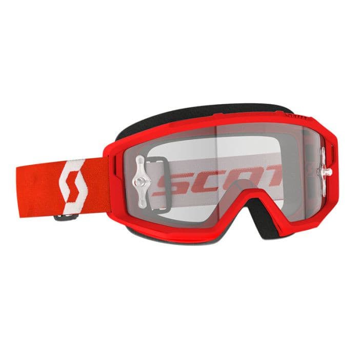 Scott Primal Goggle Red/White Clear Works