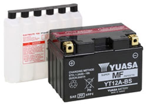Yuasa Battery YT12A-BS Maintenance Free