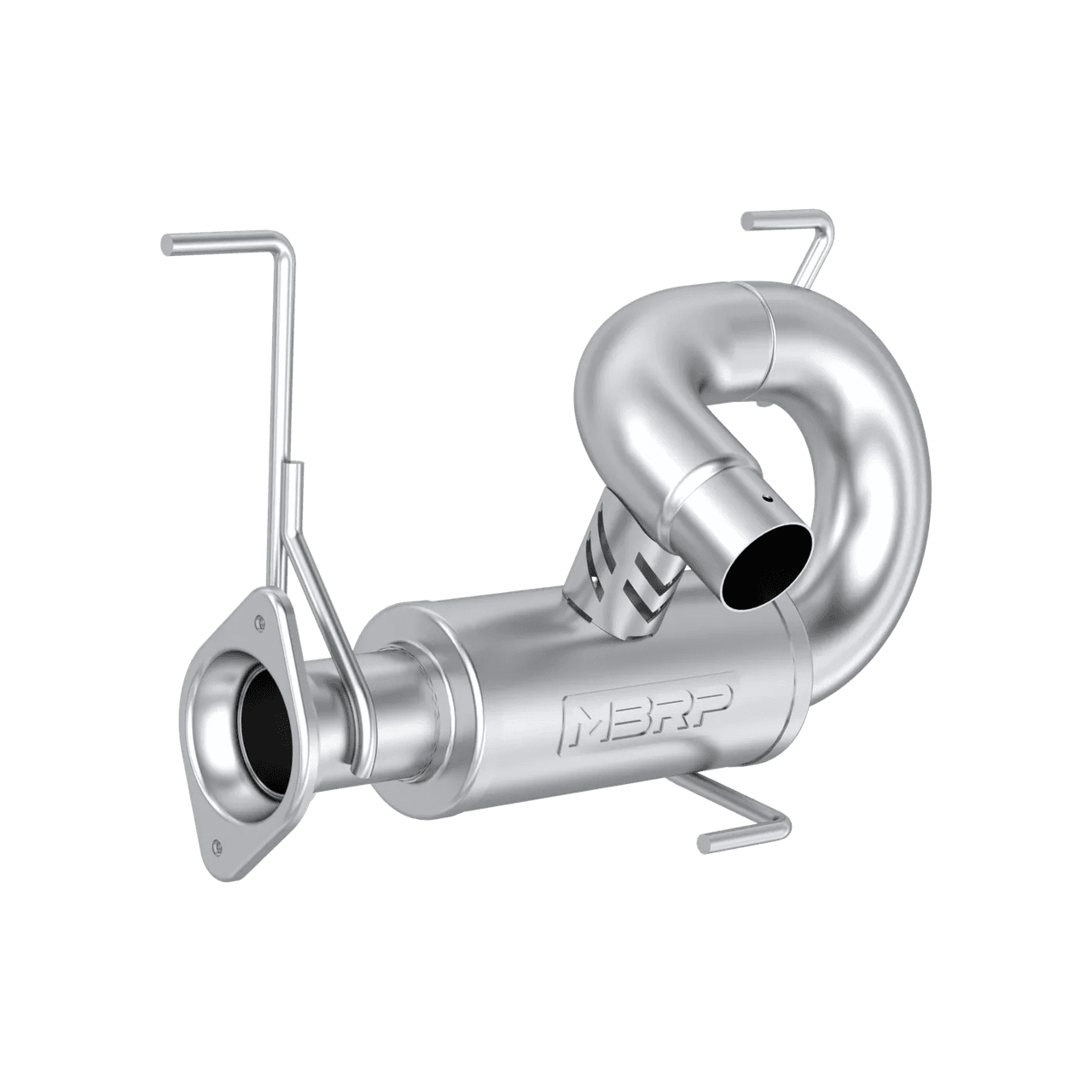 SINGLE SLIP-ON SYSTEM W/ 5" PERFORMANCE MUFFLER CHROME