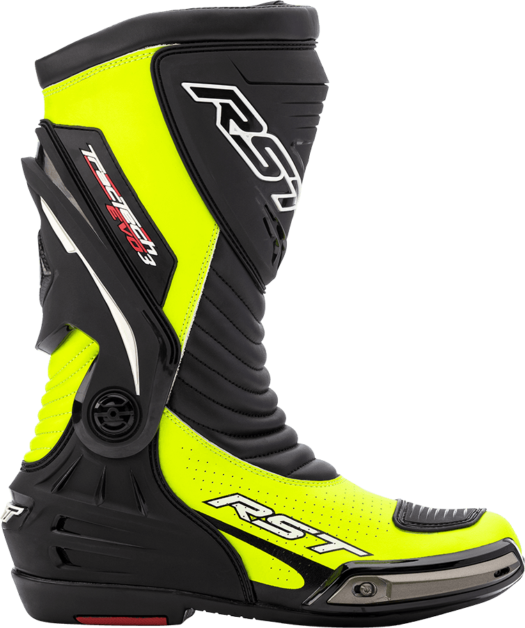 TRACTECH EVO III SPORT CE BOOT FLO YELLOW / BLACK SZ 11