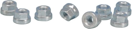 James Gaskets Gasket Nut Chrome Exhaust Mount Evo/Twin Cam 4/Pack 65324-83-N2