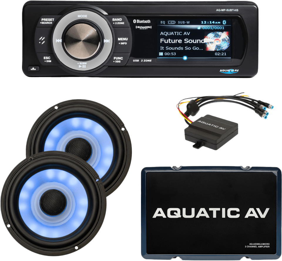 Aquatic Av Ultra Harley Package `98-13 Flt/Flh