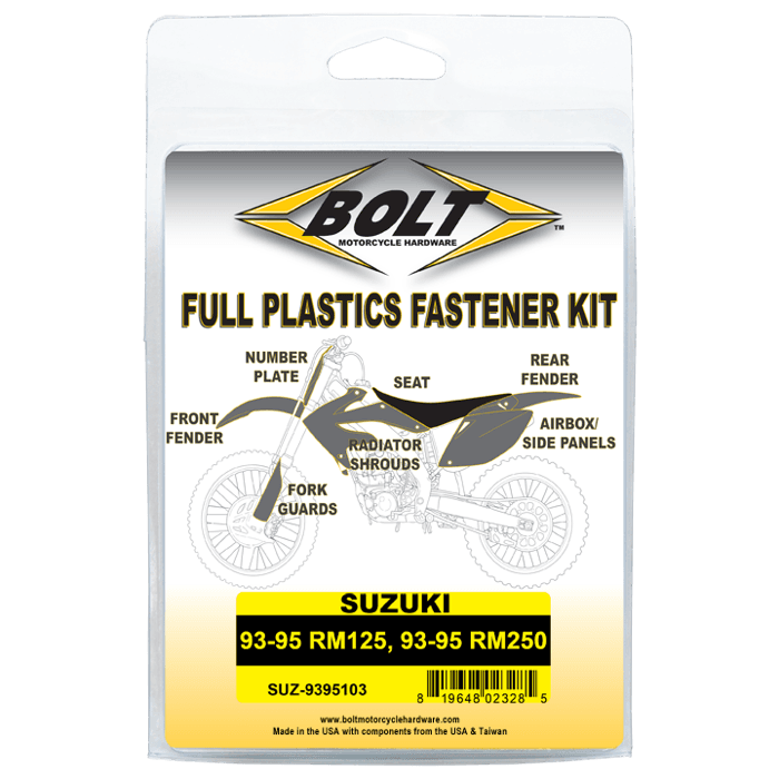 Bolt Full Plastic Fastener Suzuki