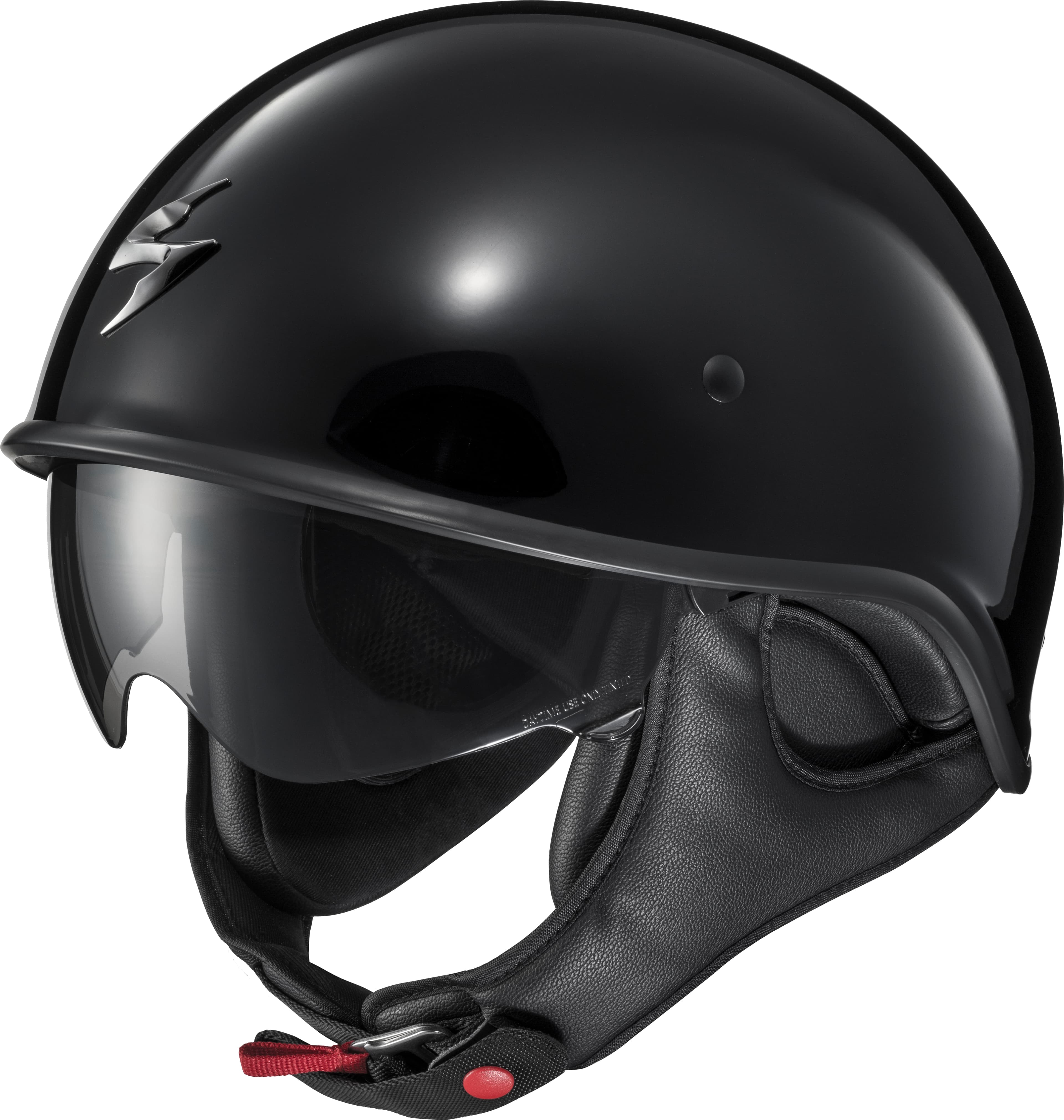 EXO-C90 OPEN-FACE HELMET GLOSS BLACK 2X