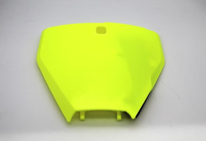 POLISPORT NUMBER PLATE HUSQVARNA, FLO YELLOW