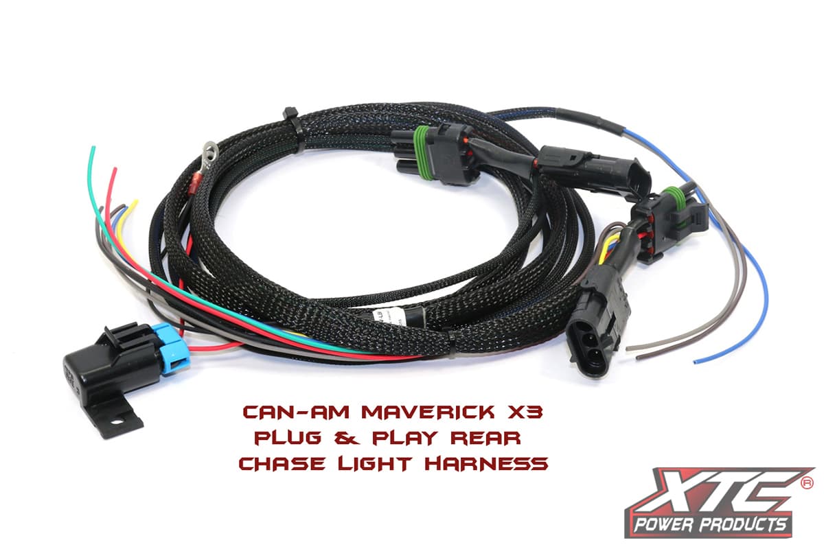 XTC Power Products Plug N Play Rear Chase Bar Harness