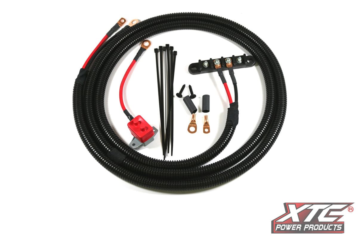 XTC Power Products Plug N Play 8' Power Cable Kit Universal
