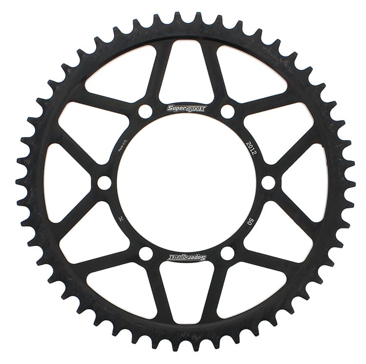 REAR SPROCKET STEEL 50T-525 BLK TRI