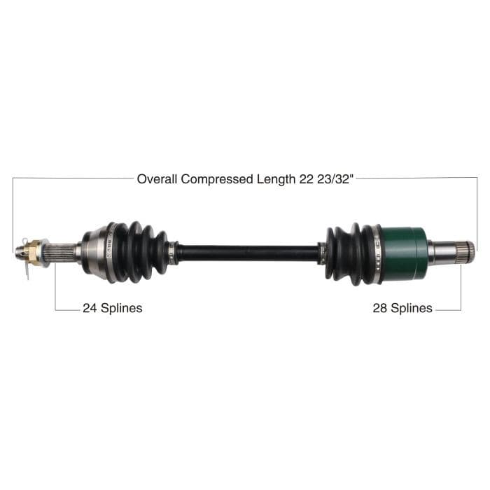 TYTANEUM OE REPLACEMENT CV AXLE JOHN DEERE REAR LEFT