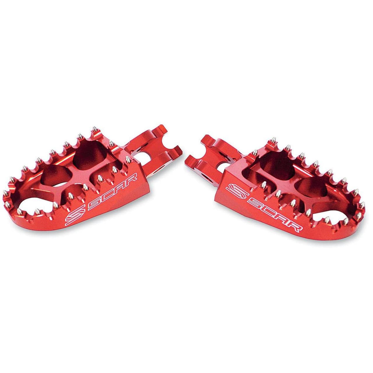 EVOLUTION FOOTPEGS - RMZ250 07-09 RMZ450 05-07 RED COLOR