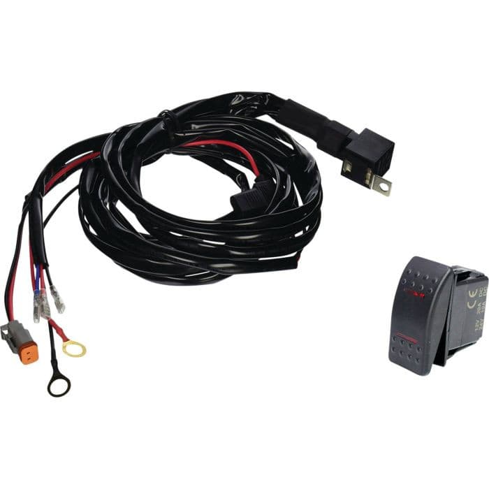 TIGER LIGHTS WIRE HARNESS WITH SINGLE DEUTSCH CONNECTOR