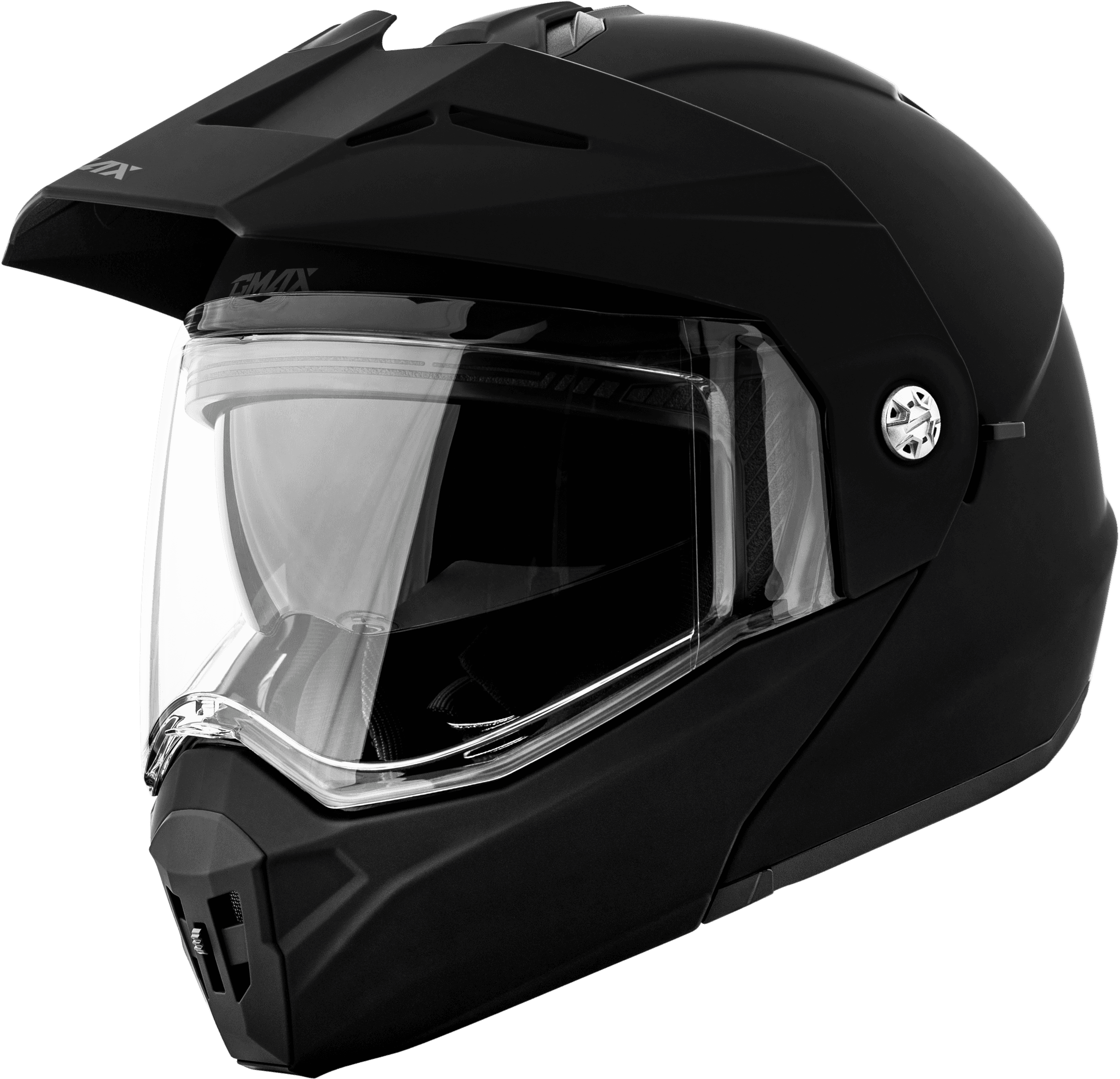 MD-74 SOLID HELMETS MATTE BLACK SM