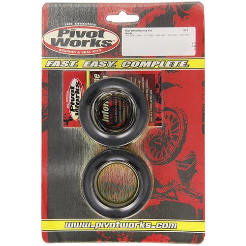 PIVOT WORKS REAR WHEEL BEARING KIT HONDA ATV