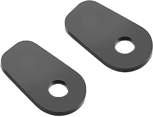 TURN SIGNAL MOUNTING KIT 2 PCS BLACK