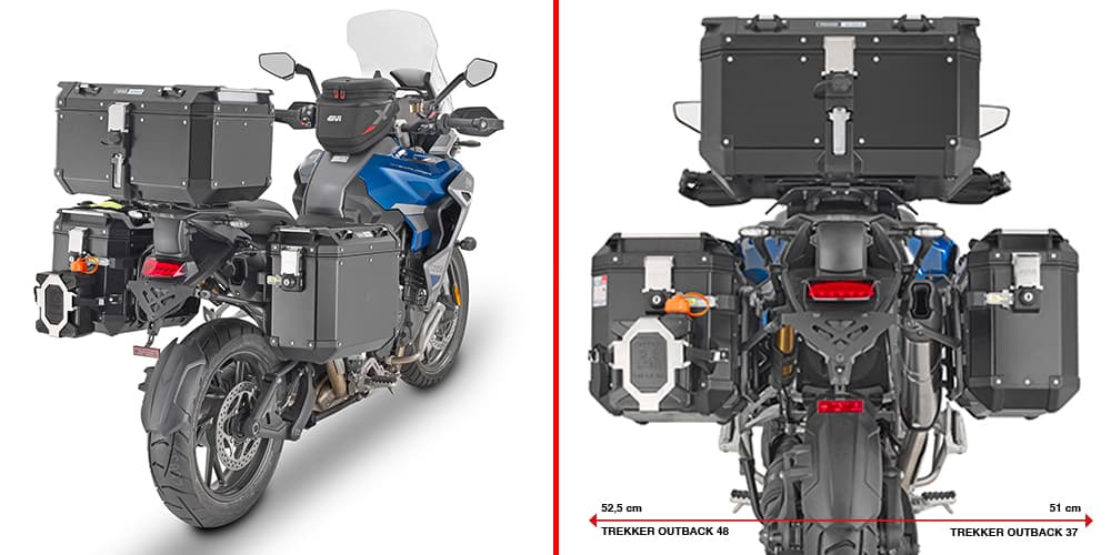 SIDE CASE HARDWARE PL ONE-FIT CAM TRI