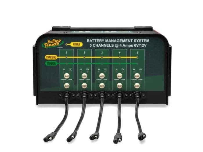 BATTERY TENDER PLUS SHOP CHARGER 5 BANK