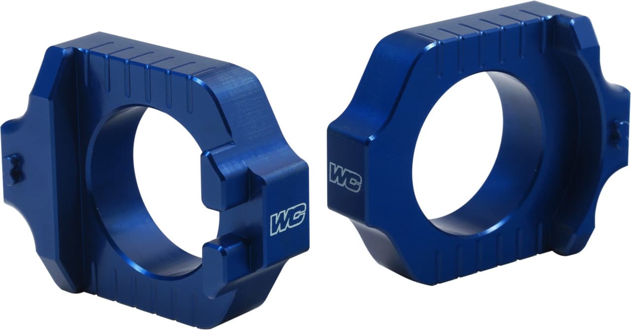 Works Axle Blocks Elite Yamaha Blue
