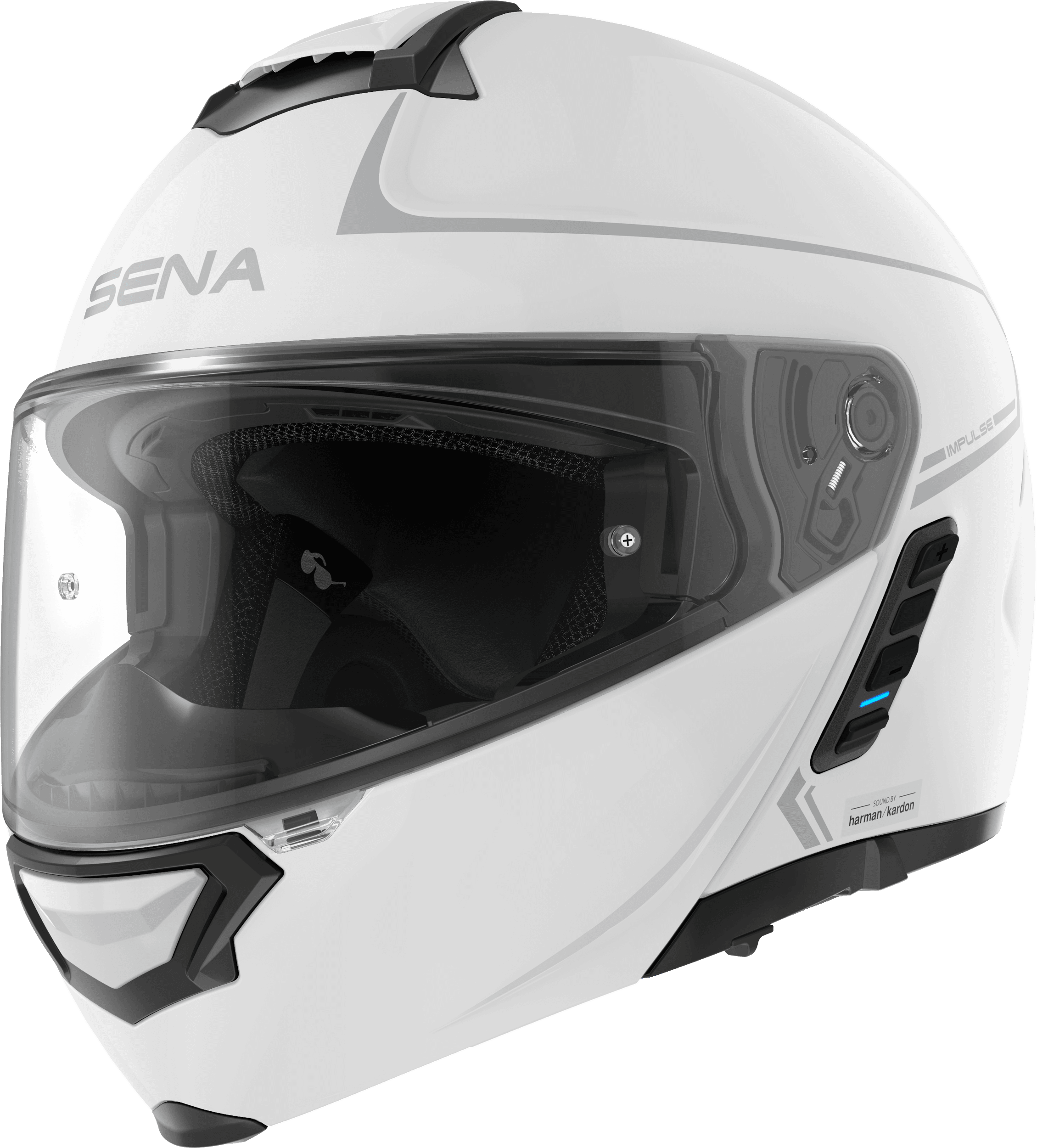 IMPULSE FLIP UP HELMET GLOSS WHITE MD
