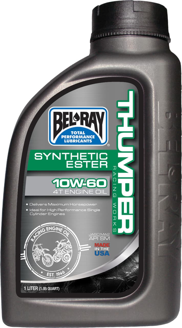 Bel-Ray Works Thumper Syn Oil 10W60 1L (12/CASE Sold Each)