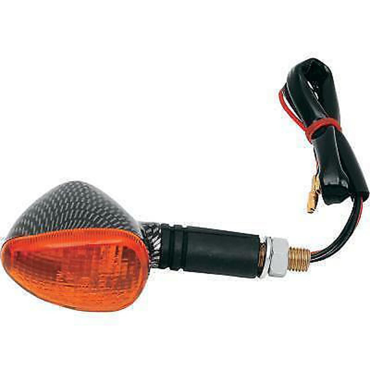 MARKER LIGHTS, CMPCT, FLEX. STEM, CRBN FBR (D/F) AMBER, SHORT