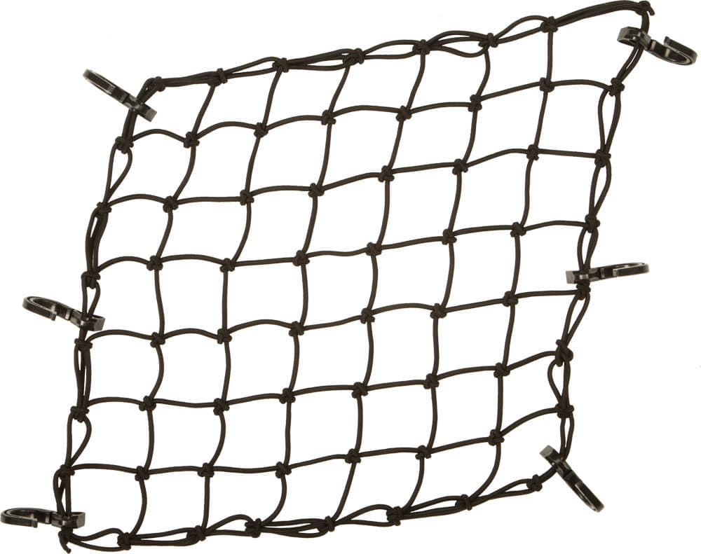 Powertye Cargo Net Adjustable Black 15"X15"