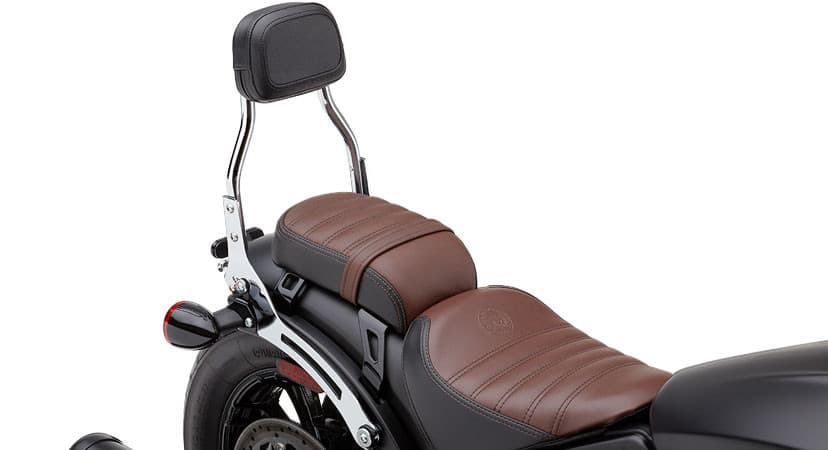 Cobra Detach Backrest Mini Chrome Scout Bobber 18-25