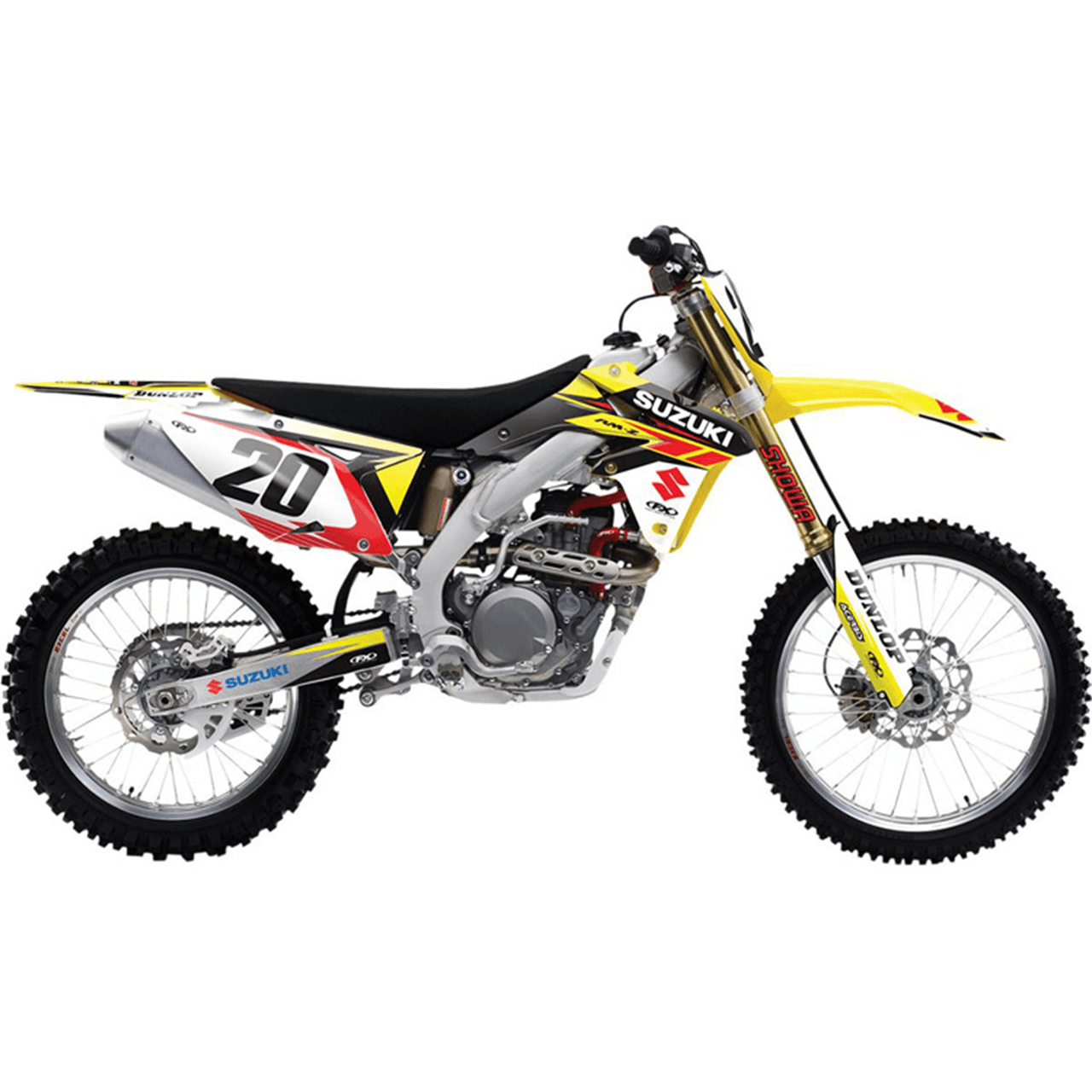 FX 2016 EVO KTM SHROUD/AIRBOX GRAPHIC KIT
