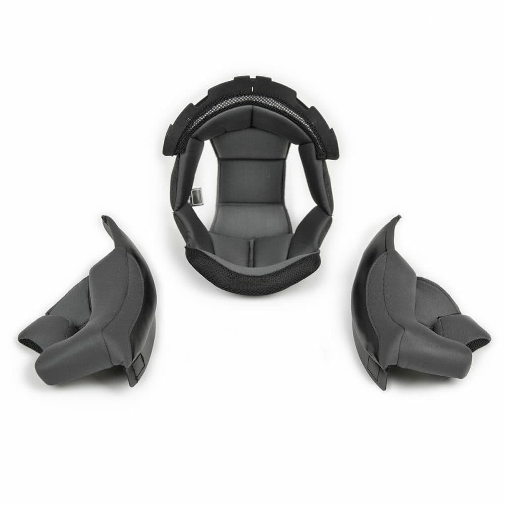 Scorpion Exo EXO-R320 Kwikwick 2 Grey Snaps Liner/Cheek Pad Kit XS