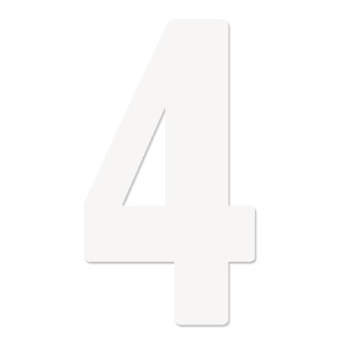 FX 2015 NUMBERS PRO 5" WHITE 4