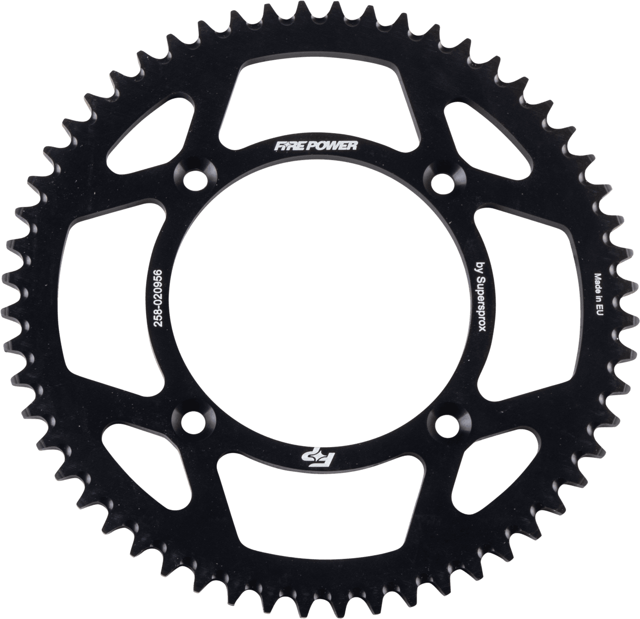 REAR SPROCKET ALUMINUM 56T BLK