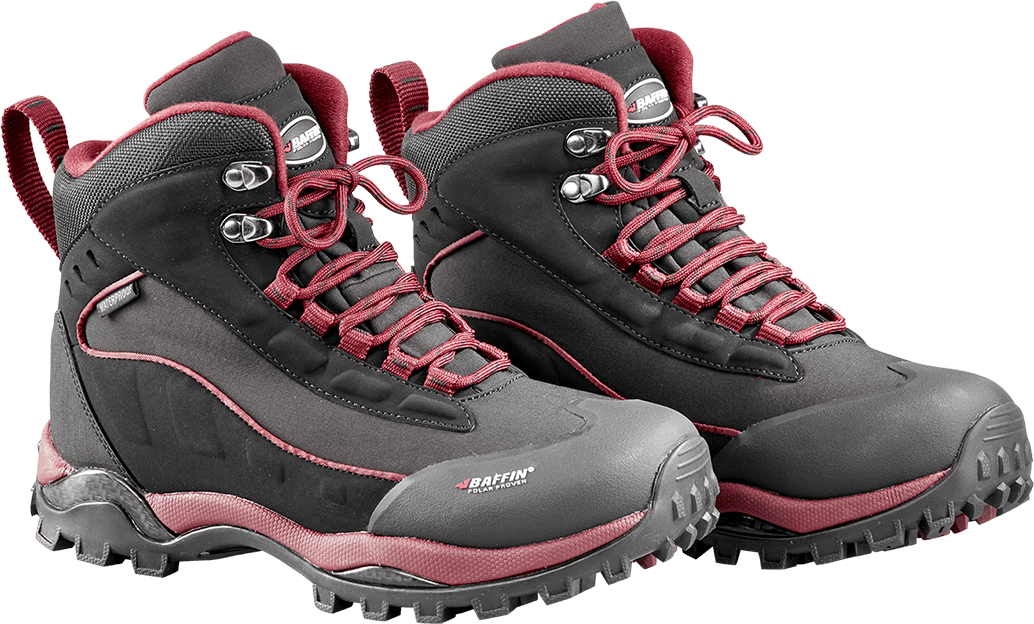 WOMEN'S HIKE BOOT BLACK/SANGRIA 08