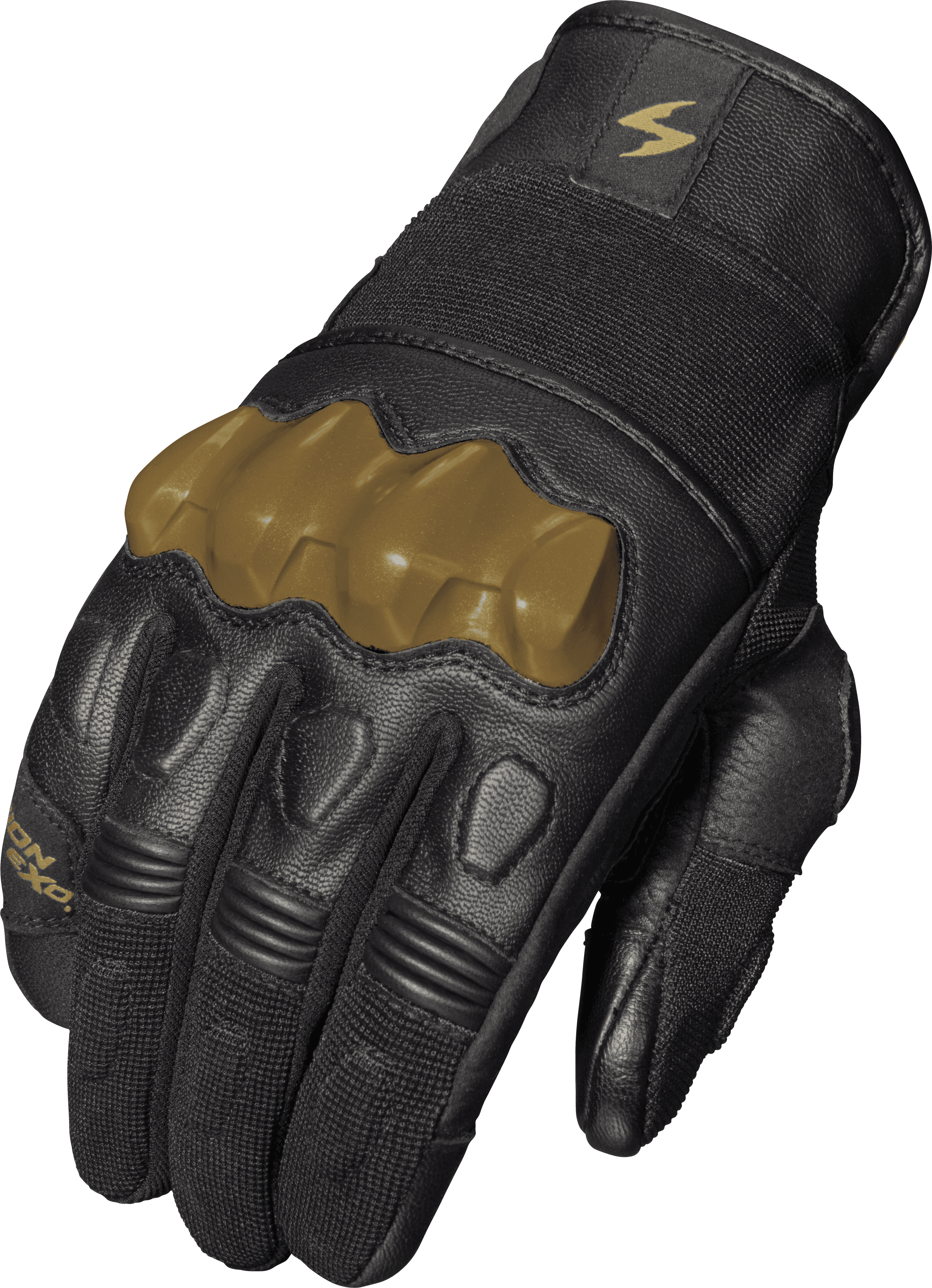 HYBRID AIR GLOVES BLACK/GOLD 3X