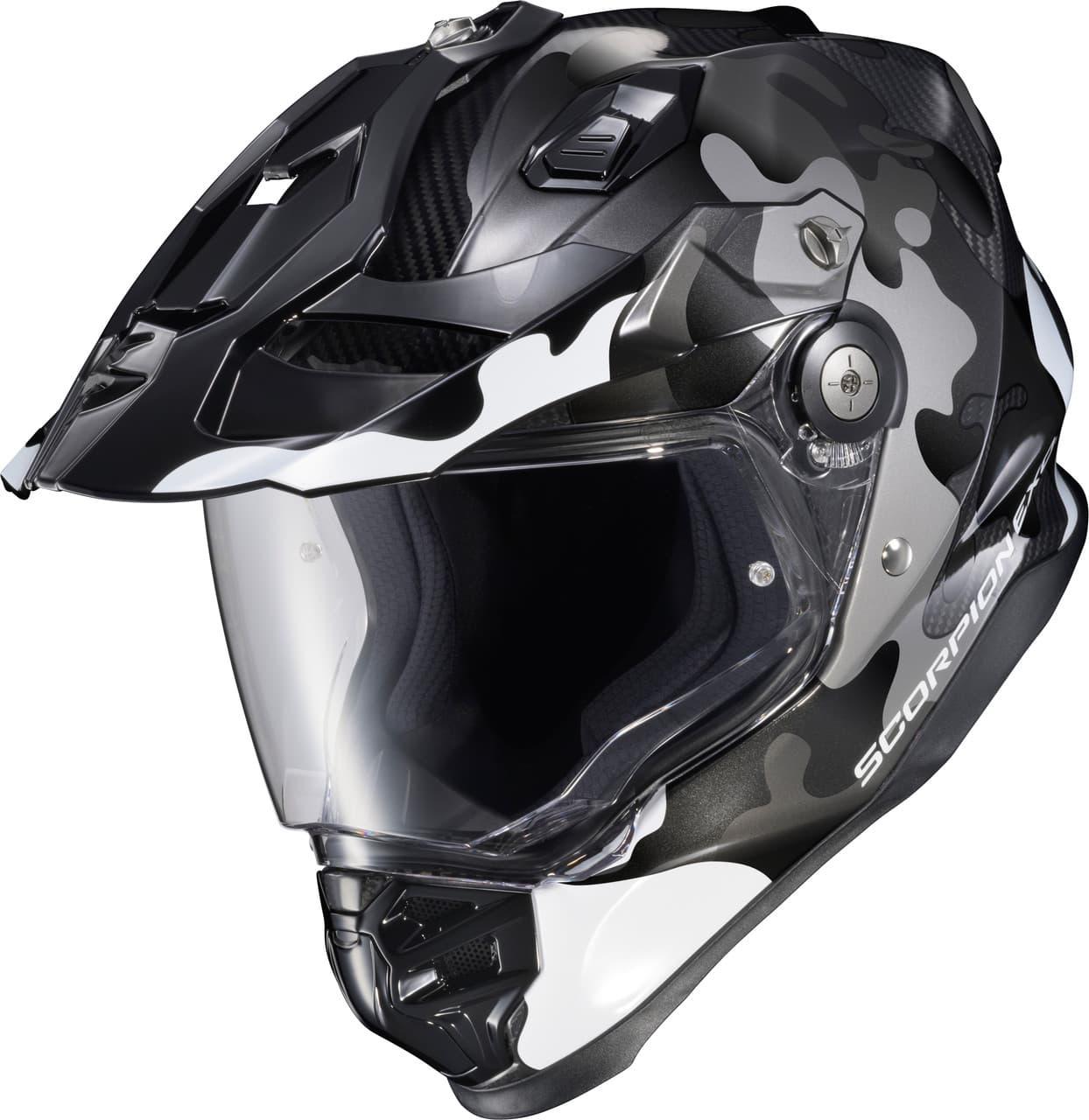 Scorpion Exo XT9000 Carbon Full Face Helmet Gilley Phantom LG
