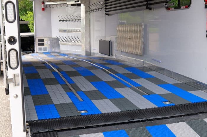 Caliber Protech Flooring Smooth Blue 8 Pc