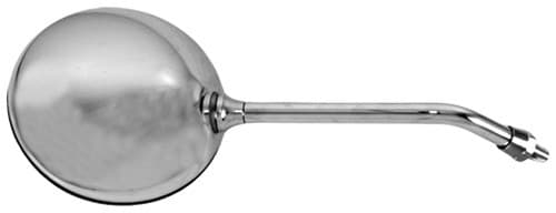 Emgo Round Mirror 8" Stem Chrome
