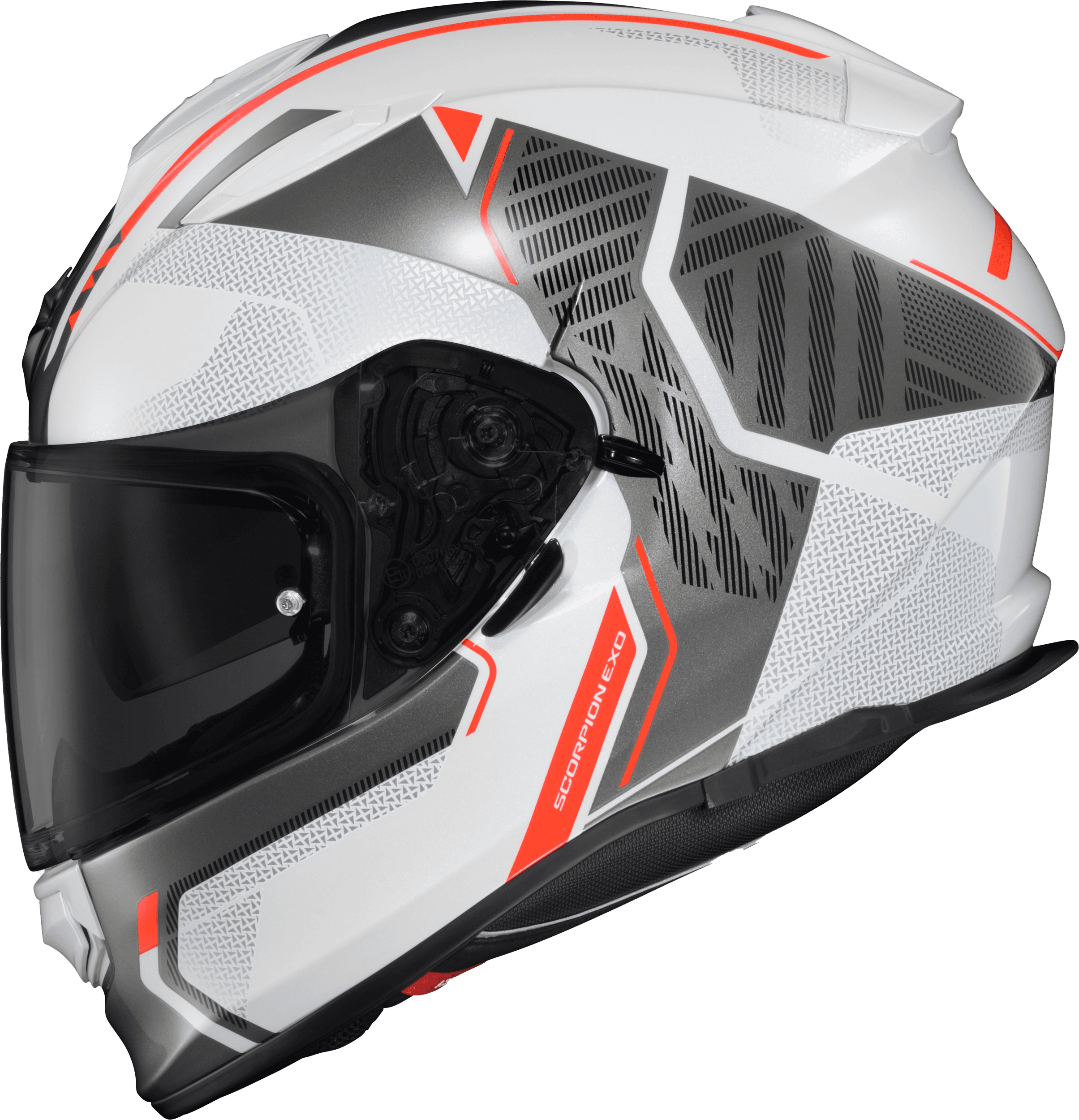 RYZER FULL-FACE HELMET SWITCH WHITE/GREY XL