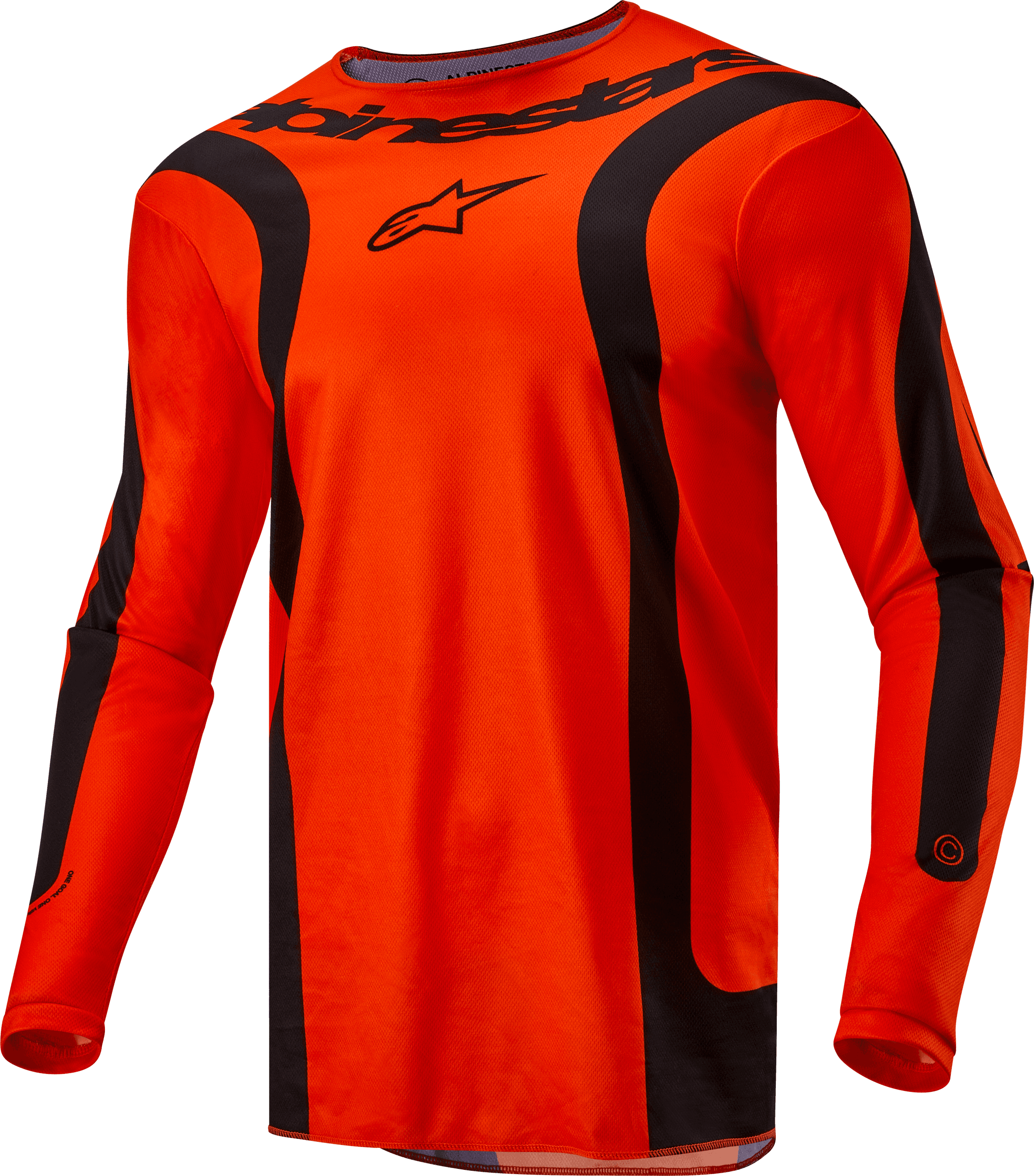 FLUID LURV JERSEY HOT ORANGE/BLACK XL