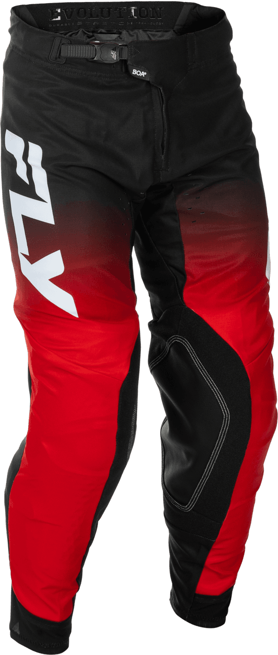 Fly Racing Evolution DST Pants Red/Black/White Size 32