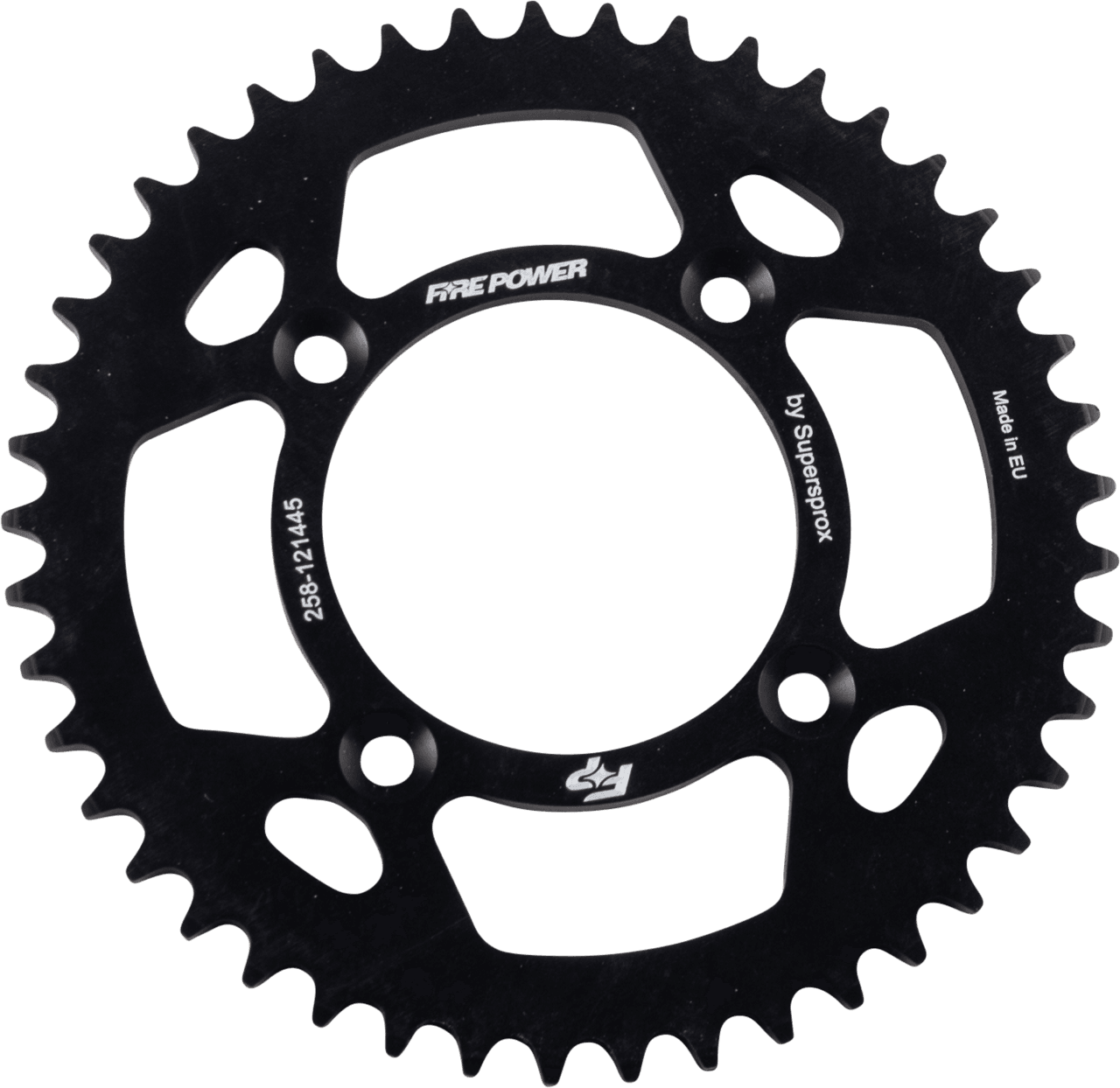 REAR SPROCKET ALUMINUM 45T BLK