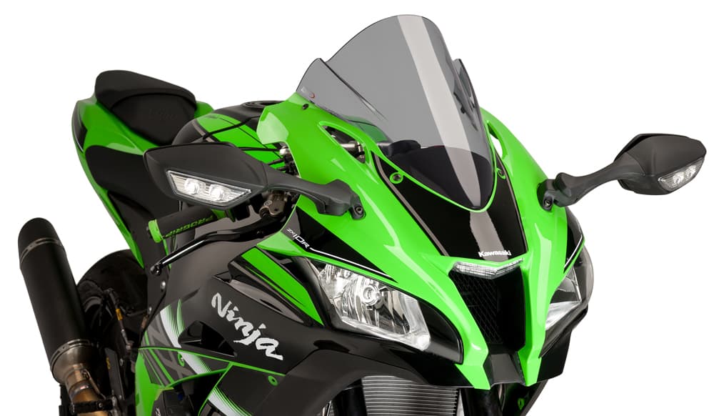 Puig Windscreen Racing Smoke