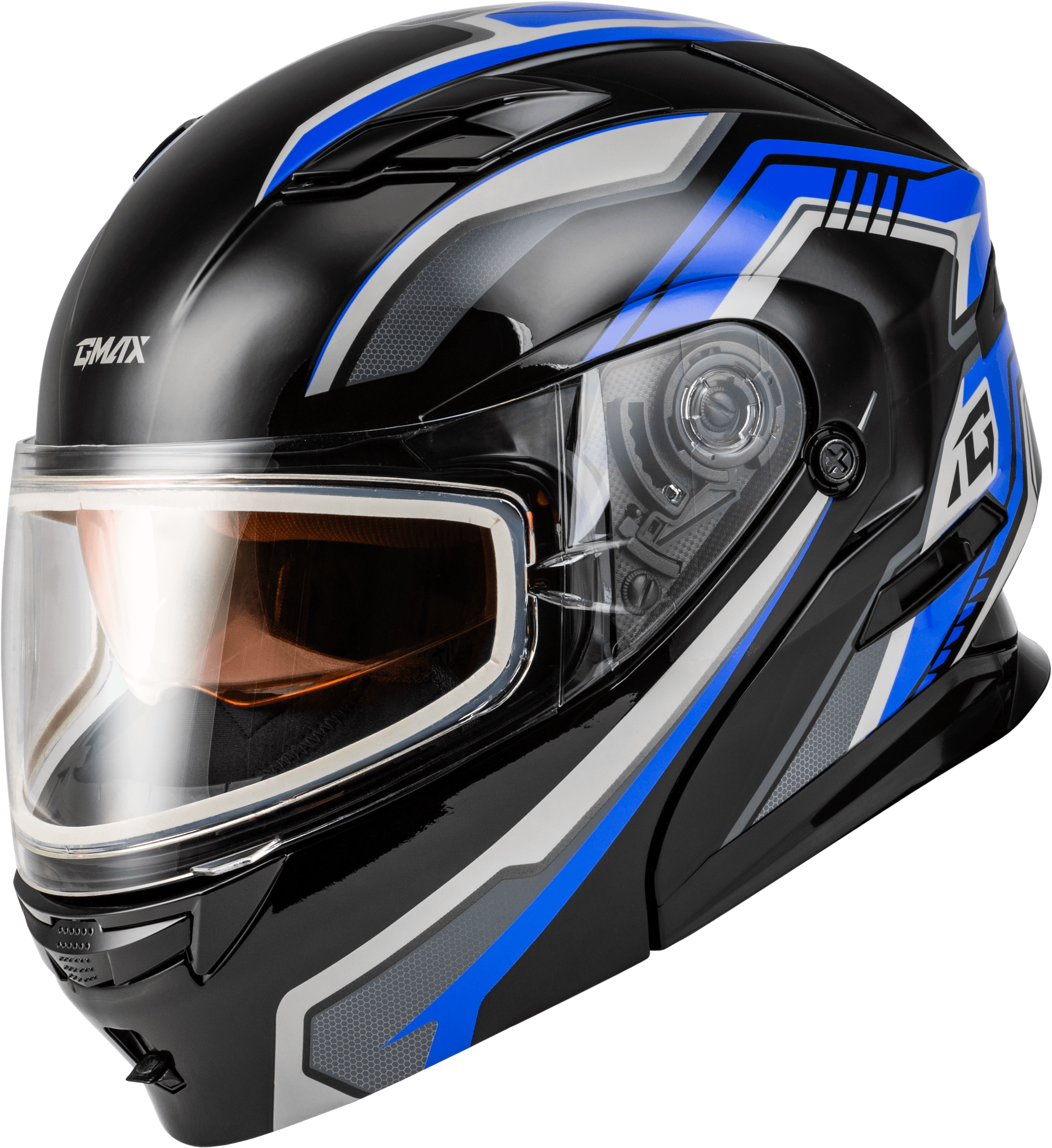 MD-01S TRANSISTOR SNOW HELMET BLUE/BLACK XL