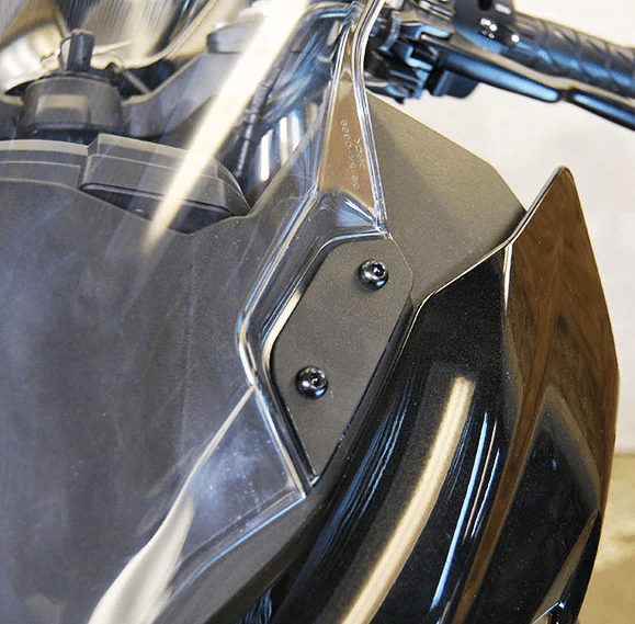 New Rage Cycles Mirror Block Off Plates Kawasaki