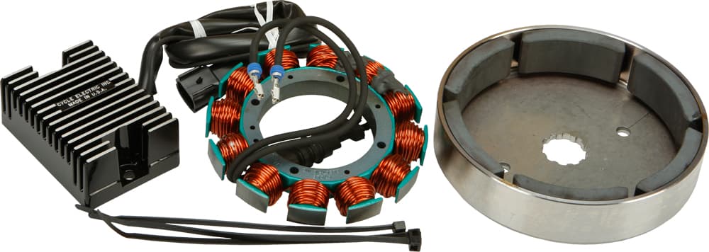 Cycle Electric Alternator Kit Big Twin 70-98 Pass Thru