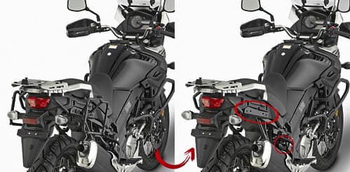 Givi Side Case Hardware