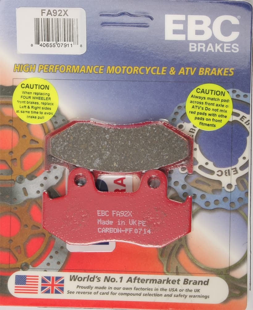 EBC Brake Pads FA92X Carbon X Series