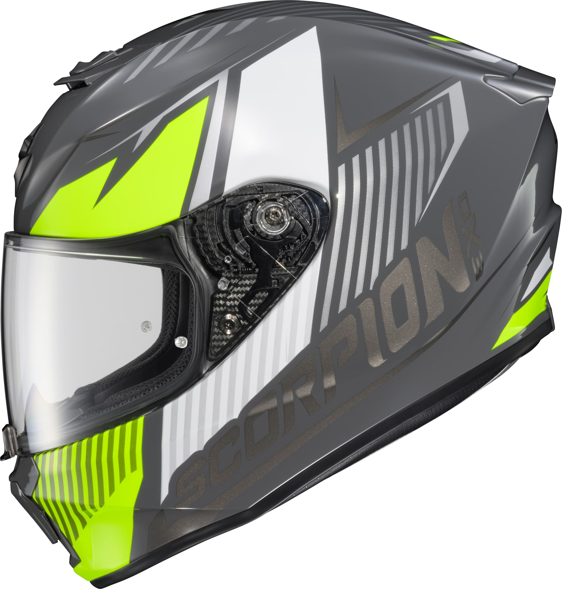EXO-R330 FULL-FACE HELMET HAWKER HI-VIZ MD
