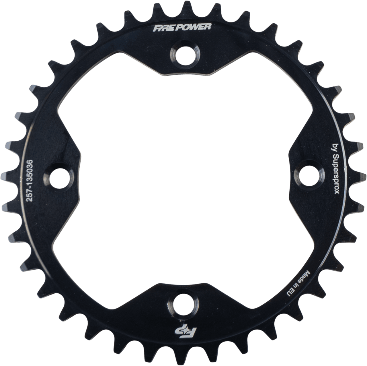 REAR SPROCKET STEEL 36T BLK