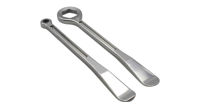 T6 COMBO LEVER SET, 27 MM & 10/12 MM